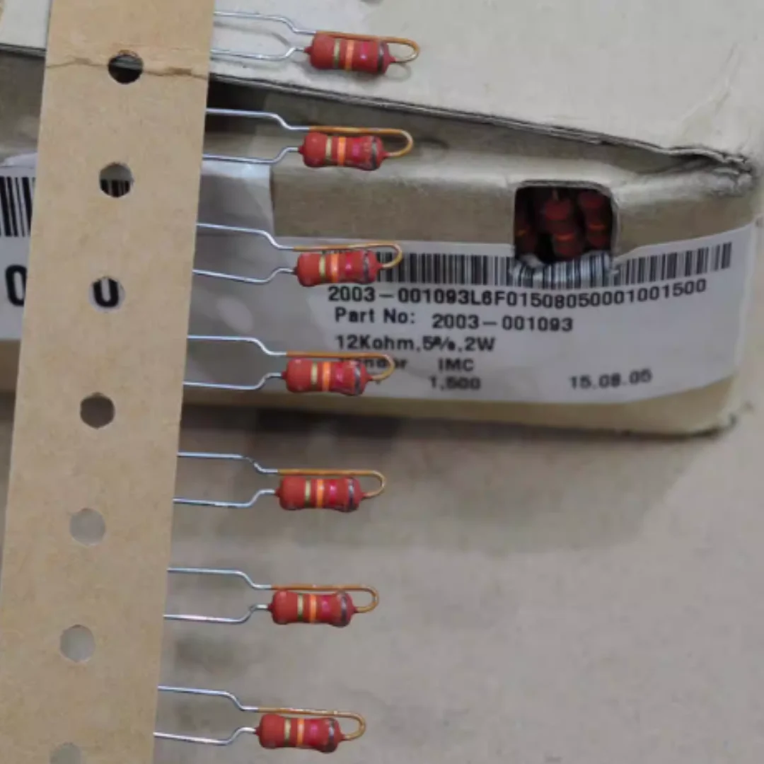 VISHAY BC PR02 12K 12KΩ 2W 12000 Ohm high-temperature color-coded red resistor