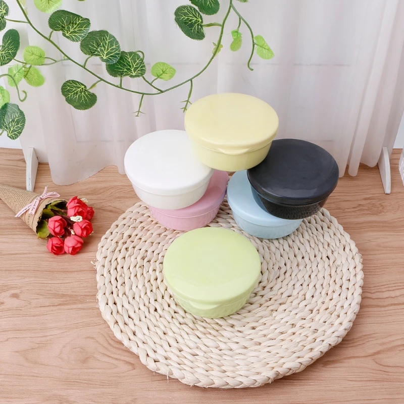 Round Seal Waterproof Soap Protectors Saver Dish Portable Soap for Case Containe