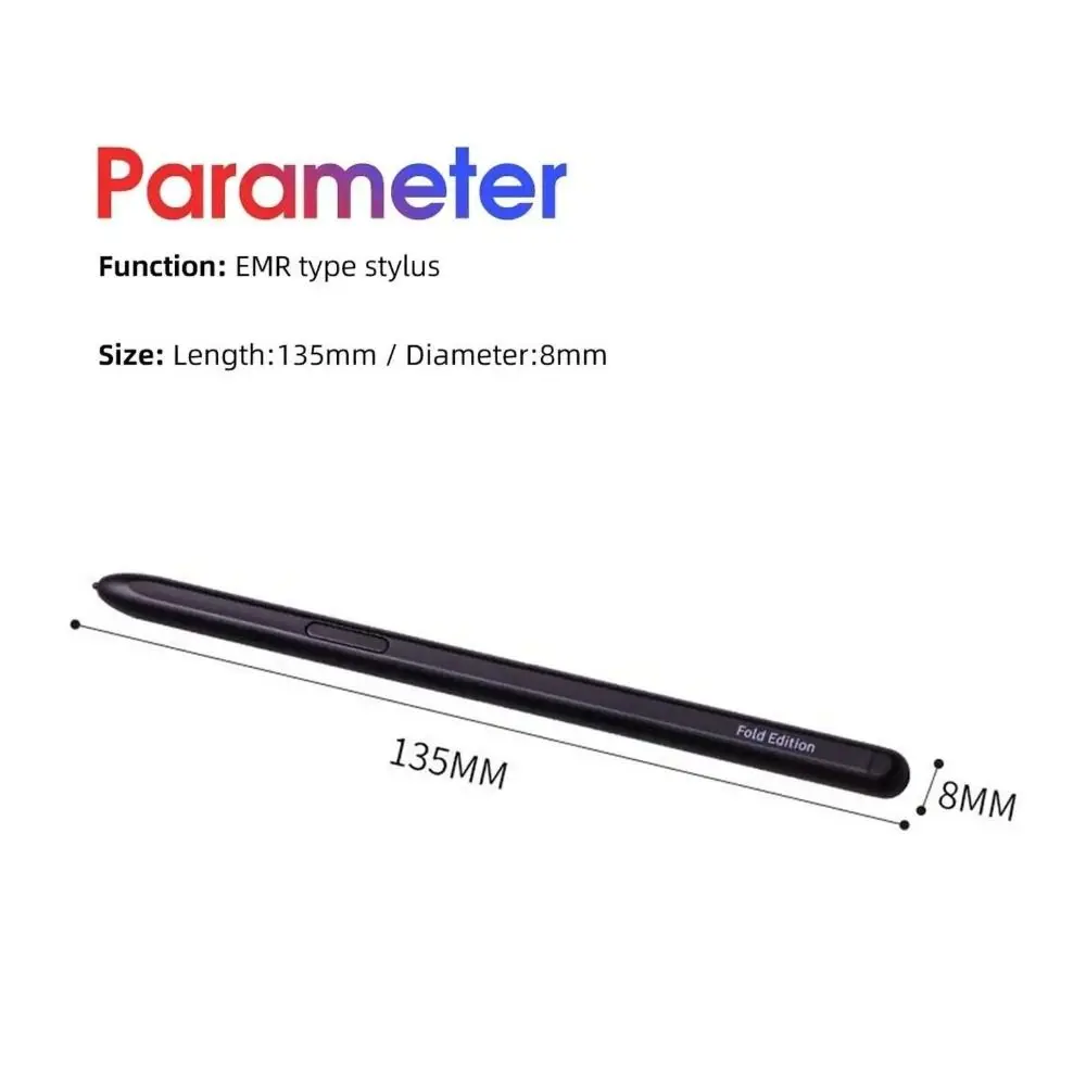 For Samsung Galaxy Z Fold 3/4/5/6 S Pen Mobile Phone Pen Fold Edition Stylus Portable Electromagnetic Pen Without Bluetooth