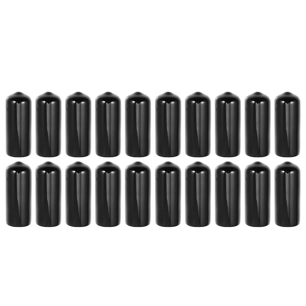 

20pcs Tip Covers Rubber Protectors Pool Cues Durable 360 Degree Rubber Protectors Gaming Sports Gifts