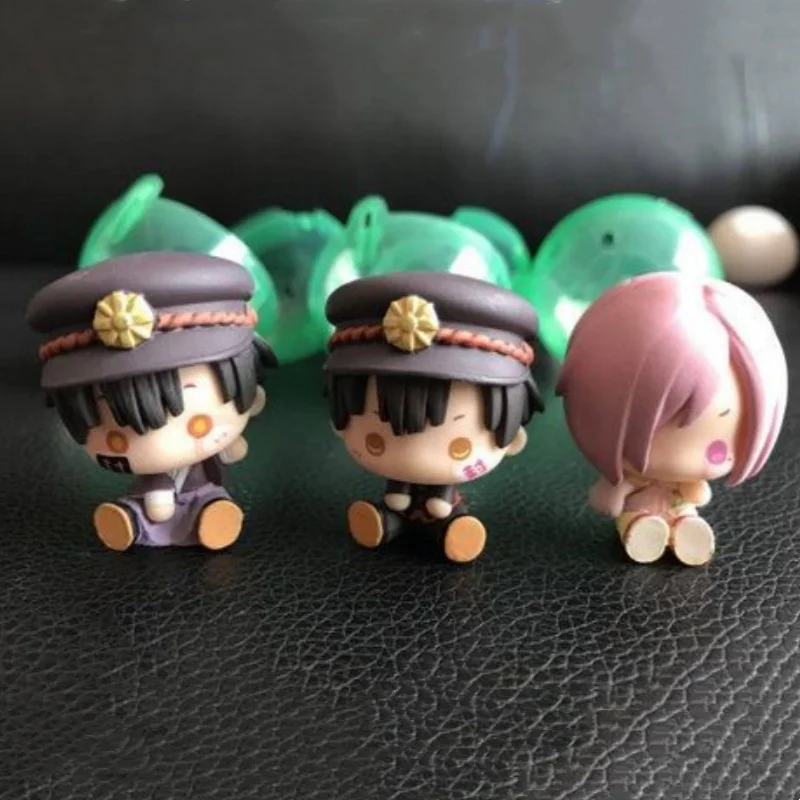 Toilet-bound Hanako-kun Bandai Gashapon Original Anime Figure Minamoto Kou Collectible Model Birthday Gift Cute Ornaments