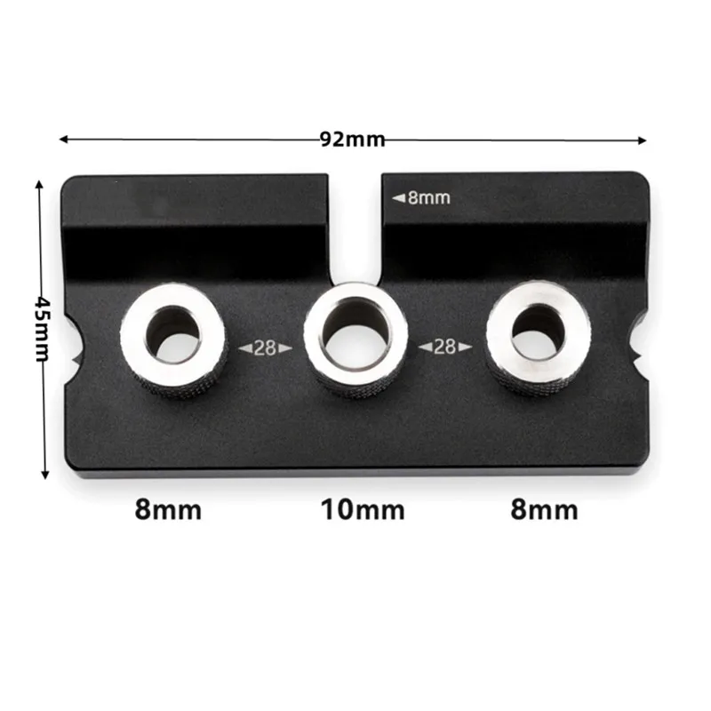 Precision Jig Dowel Cam Jig 3 In 1 Dowelling Jig Master Kit Wood Hole Drilling Guide Woodworking Position for DIY Wood Working image 3