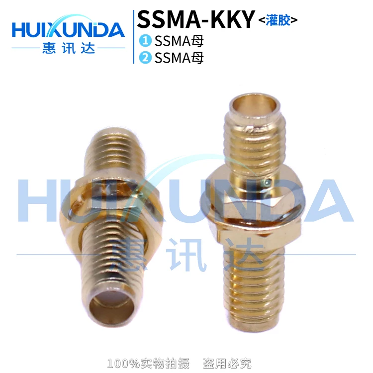 

SSMA-KKY SSMA female to female SSMA wall with nut fixed SSMA-KYK connector