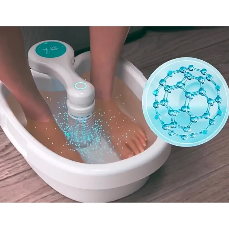 Detox Ionic Foot Spa Machine Foot Bath Detoxifier Health Therapy Cleanse Footspa Vibration Care Arrays Aqua Ion Detoxification