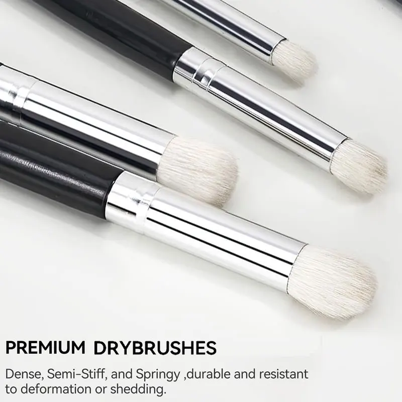 فرش طلاء مصغرة Drybrush-10pcs مجموعة فرش طلاء بتفاصيل صغيرة، فرش صغيرة بتفاصيل دقيقة للأكريليك والألوان المائية والزيت #3