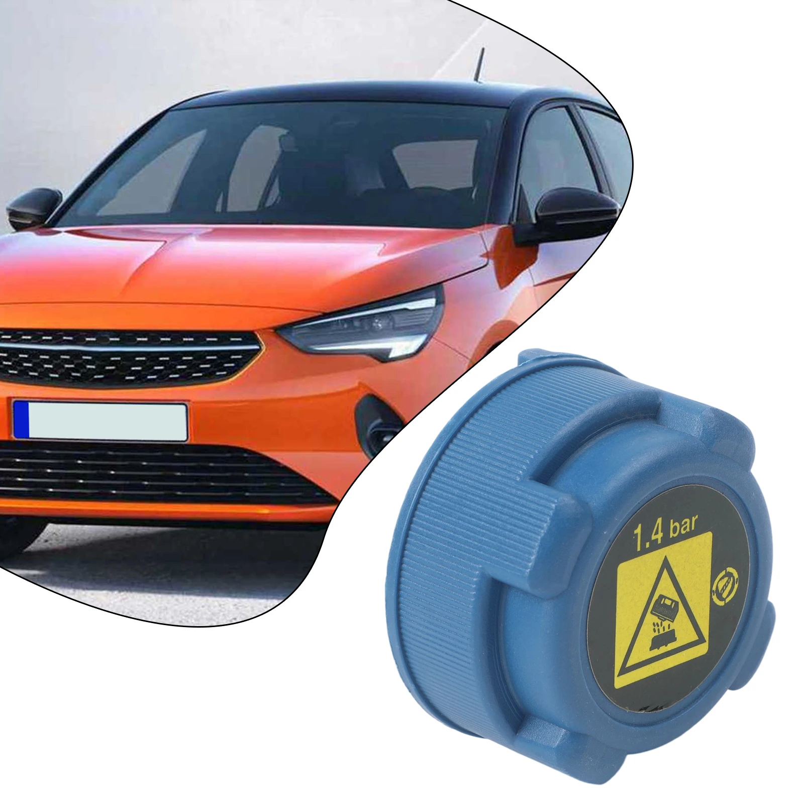 Car Radiator Pressure Expansion Water Tank Cap For FIAT 500 For DOBLO 46799364 Car Water Tank Cover Engine Accessories Blue