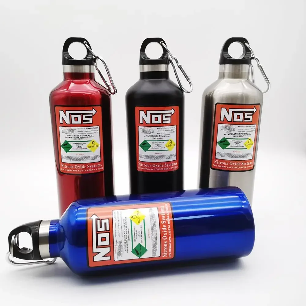 Hot Selling NOS Nitrogen Bottle 500ml Car Modification Insulation Pot Stainless Steel Insulation Cup Gift For Racing Enthusiasts