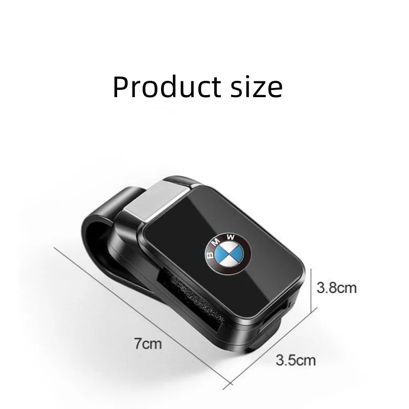 Car Interior Sunglasses Eyeglass Holder Clips Glasses Storage Clip for BMW E46 E90 E91 F20 E92 E93 E60 E61 F10 F07 E63 E64 F13 view 2
