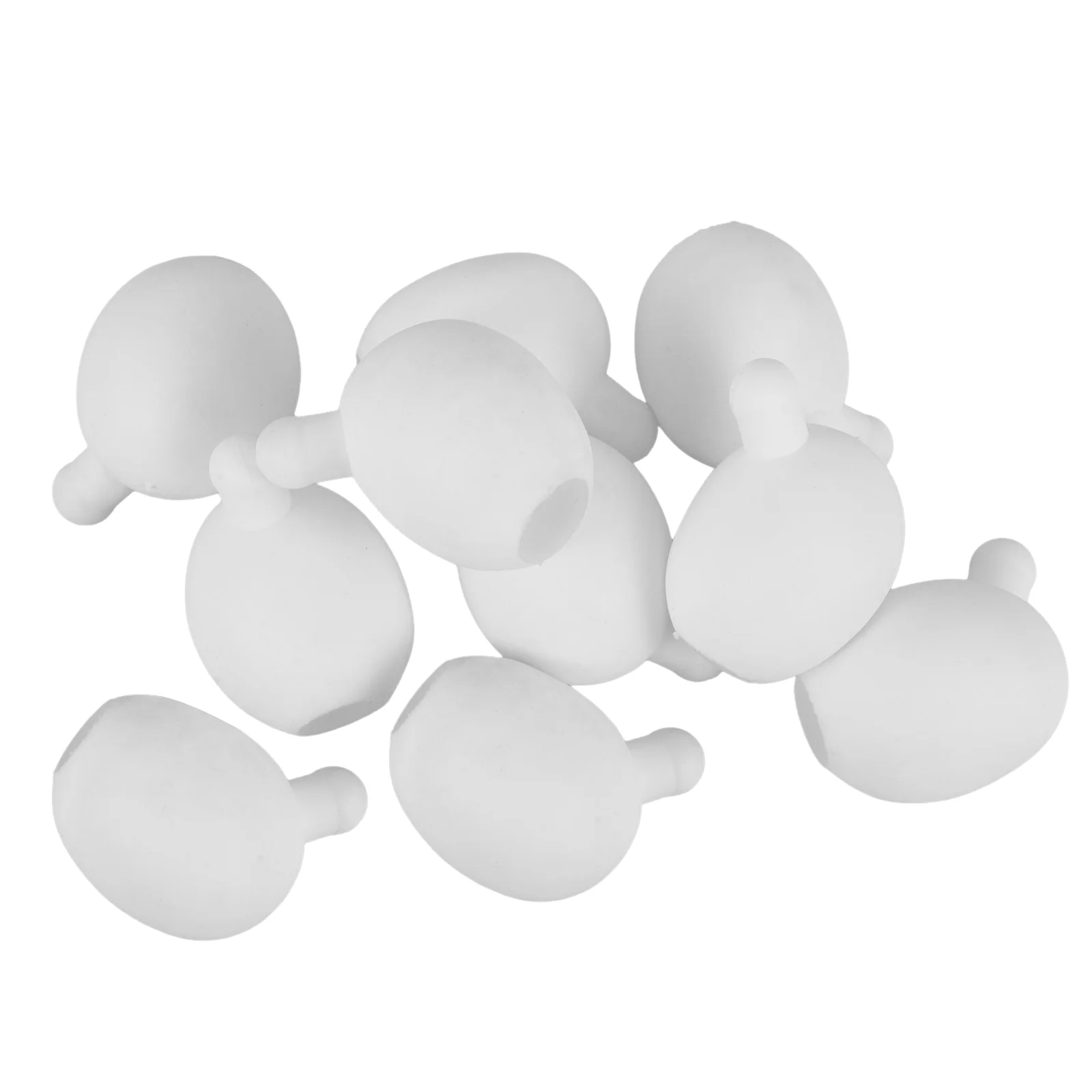 10 Pcs Blowing Bubbles Kneading Music Inner Core Silica Gel Squeeze Toy Insert Accessory