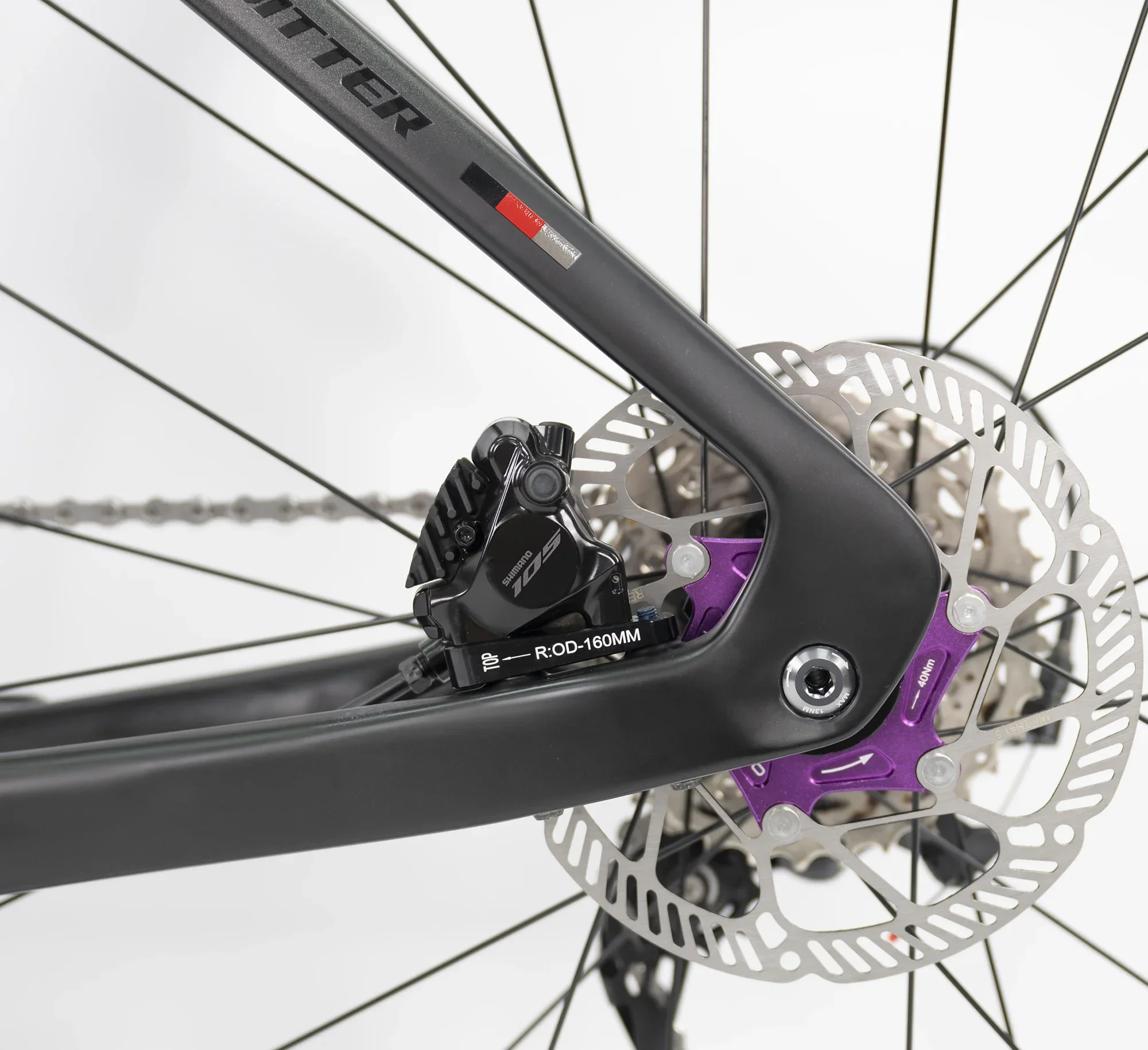 

2025 TWITTER T10 Professional Full Carbon Road Bike with RS 24s Shifters SHlMAN 105 FD and RD 50mm Adult Carbon Wheel Road Bike