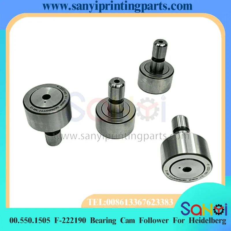 5 Pieces/Lot Best Quality 00.550.1505 F-222190 Bearing Cam Follower For Heidelberg SM52 PM52 Printing Machine Parts