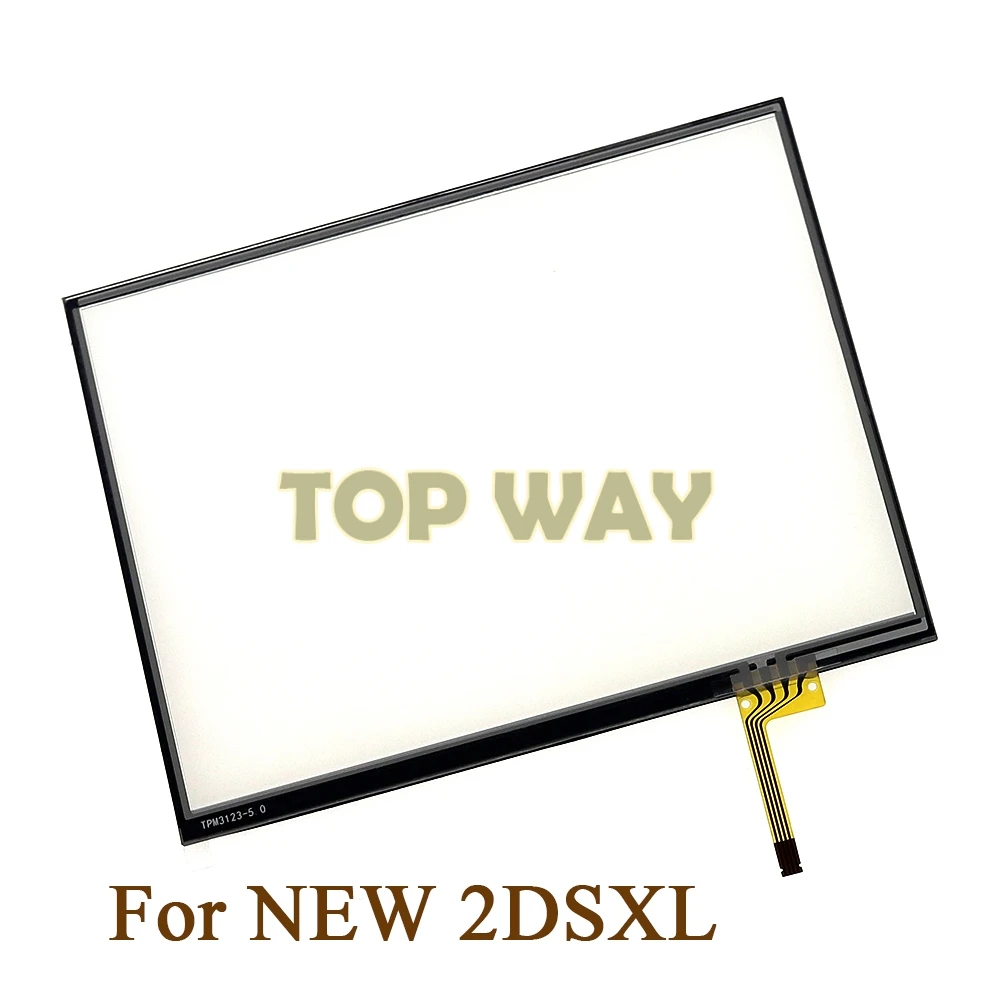 50 Uds. Para el nuevo reemplazo de reparación del digitalizador de pantalla táctil 2DSXL para la consola de juegos 2DS para el nuevo 2DS XL LL
