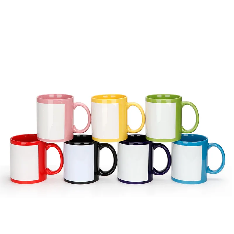 Tasse en céramique noire personnalisée pour amis, parents et amoureux, tasse personnalisée bricolage, texte, photo, image, logo, café, lait, cadeau,