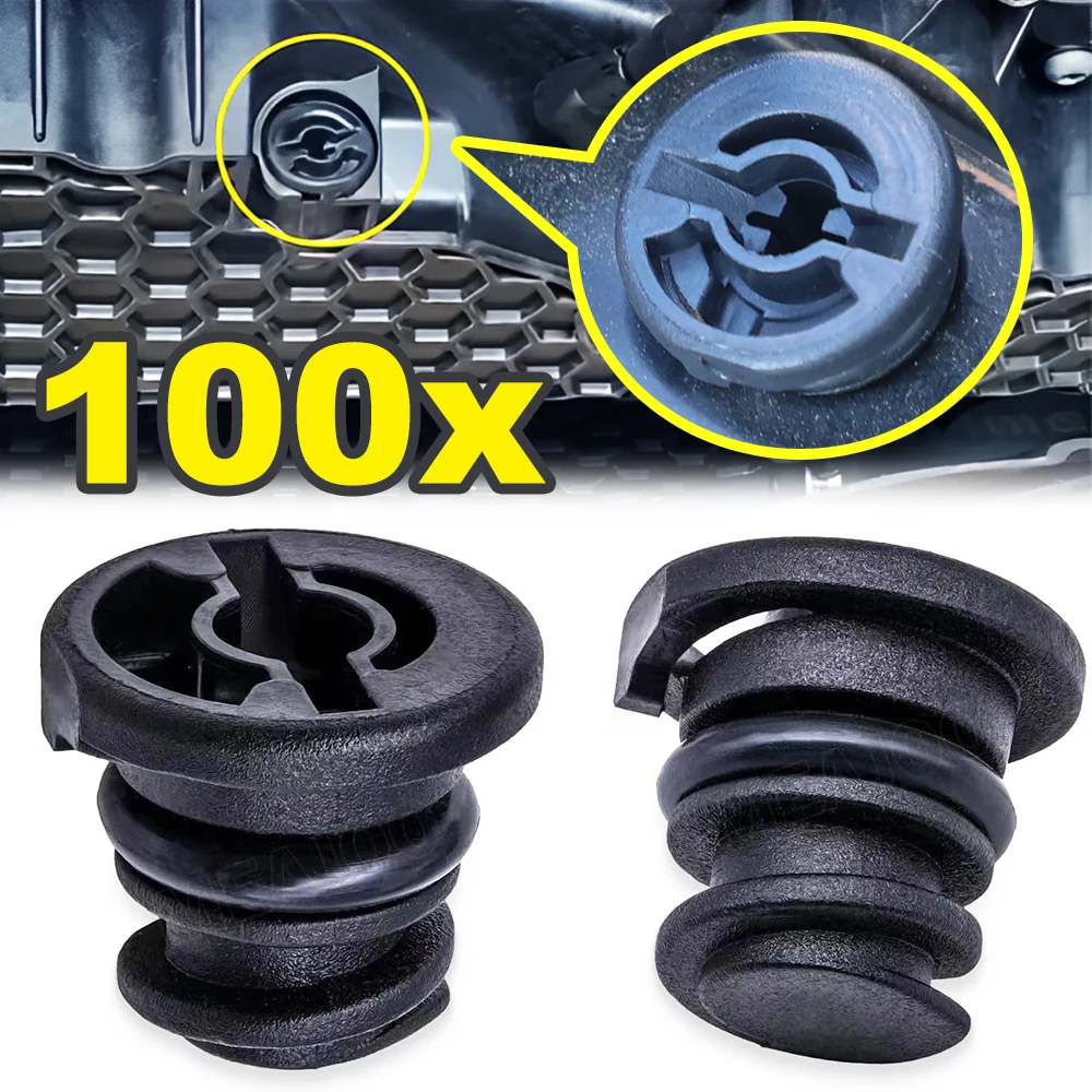 Oil Pan Drain Plug Car Engine Sump Pan Plastic Bolt Screw Plug Washers Replaceable Part 06L103801 for VW Audi A3 A4 A5 A6 Q3 Q5