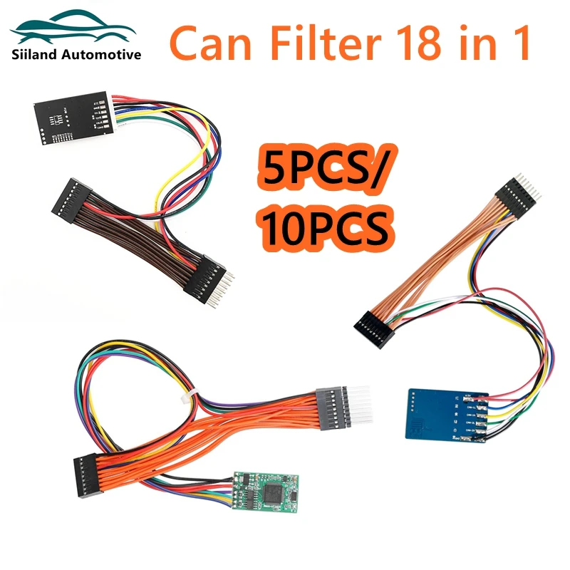 

2023 Latest MB CAN Filter 18 In 1 CAN Filter for W222/W205/W447/204/W212/E(W207)/W246 for Benz/BMW Universal Filter Cluster Cali