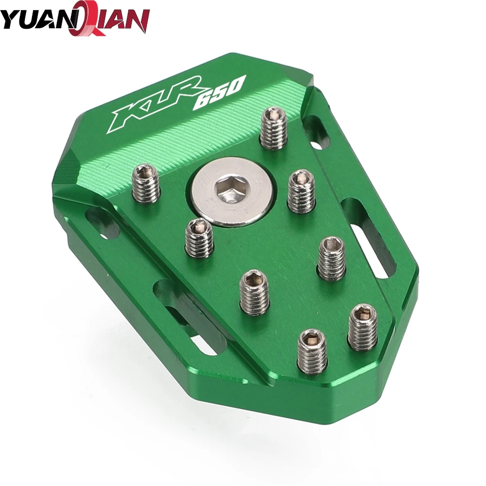 

KLR 650 Aotorcycle Accessories Brake Lever Peg Pedal Footboard Tip Extension Pad For Kawasaki KLR650 KLR650-E 2008-2018 2017