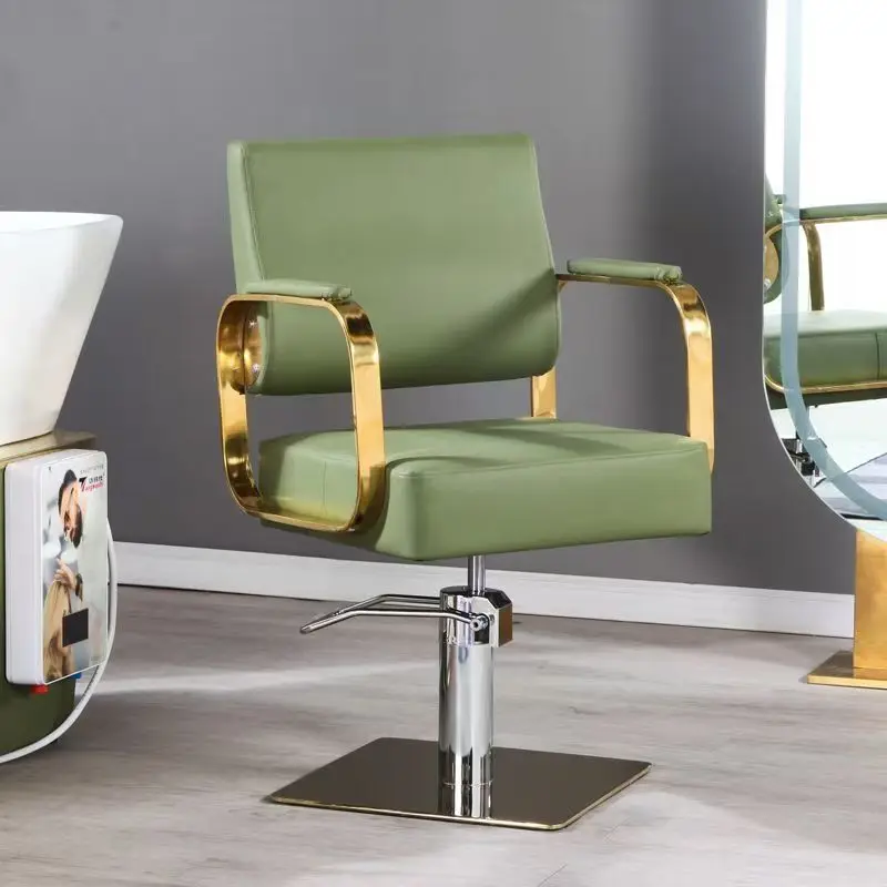 Direct Factory Wholesale Waterproof Barber Chair Adjustable Height Furniture Beauty Salon Barber Chair