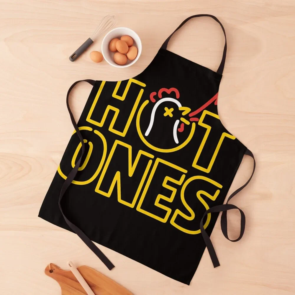 BEST SELLER - Hot Ones Merchandise Essential Apron Waterproof women Chef Uniform Woman Apron