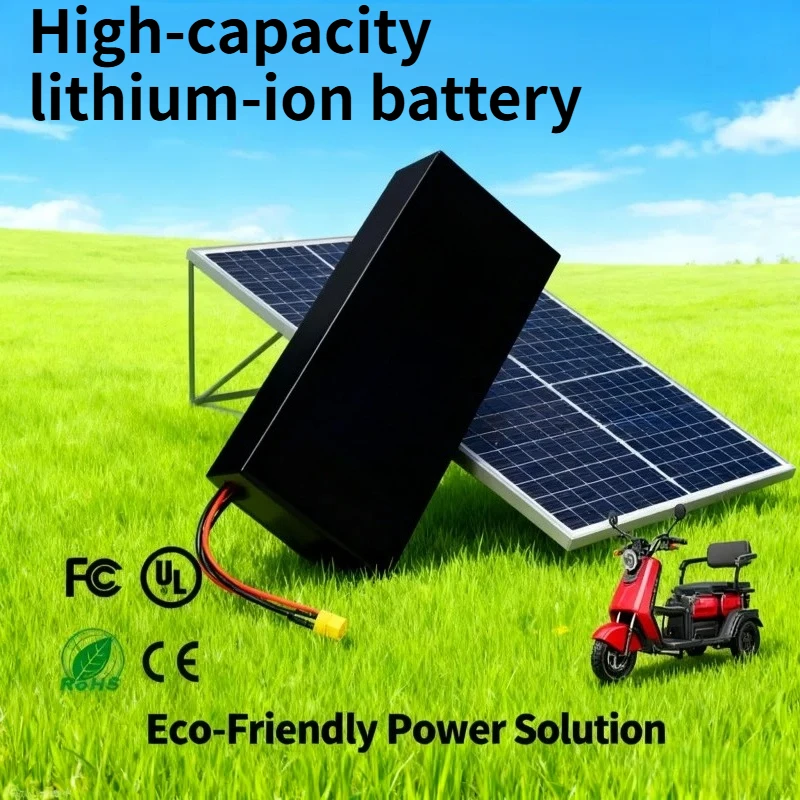 

36V 48V 20Ah Rechargeable Battery Pack with 30A BMS, for Electric BicycleConversion 500W 750W 1000W High Performance Li-ion