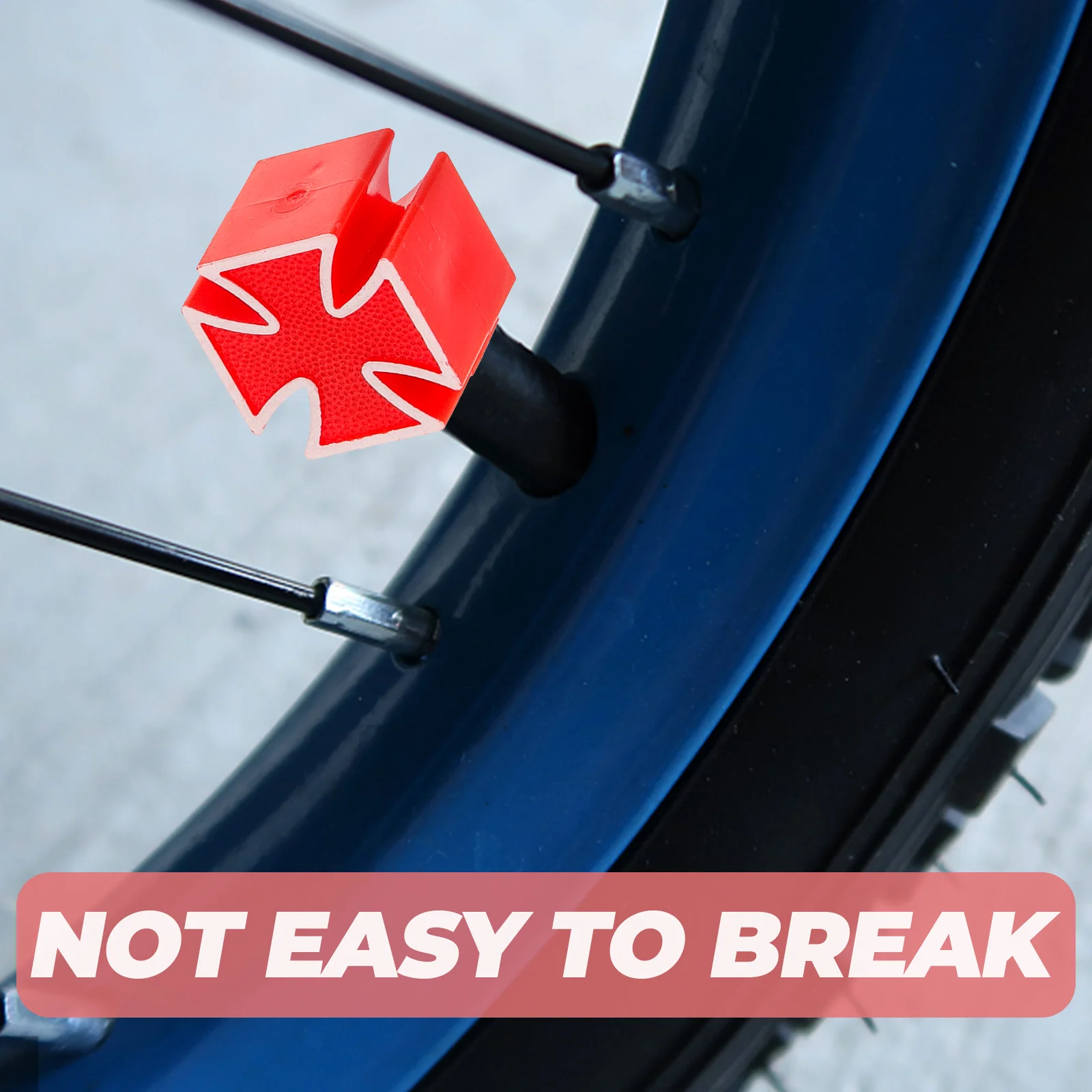 

1pcs Core Tire Caps for Car Bike Truck Prevent Cross Shaped Valves Caps Leakage Decor Replacement Accessories