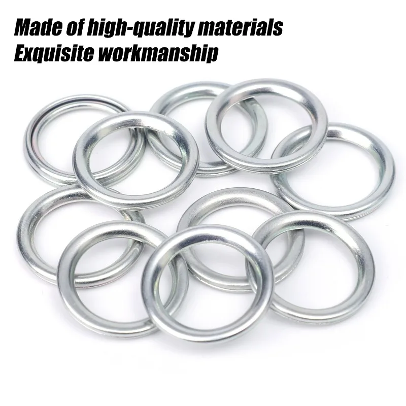 100-10pcs Car Oil Pan Oil Drain Screw Gasket Iron Drain Bolts and Sealing Gaskets Kit for Hyundai Kia Volvo Mitsubishi MD050317 - Image 5