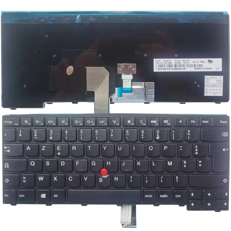 Клавиатура для Lenovo IBM E431 E440 T440 L440 L450 L460 L470 T440S T431S T440P T450 T450S без подсветки, французская раскладка