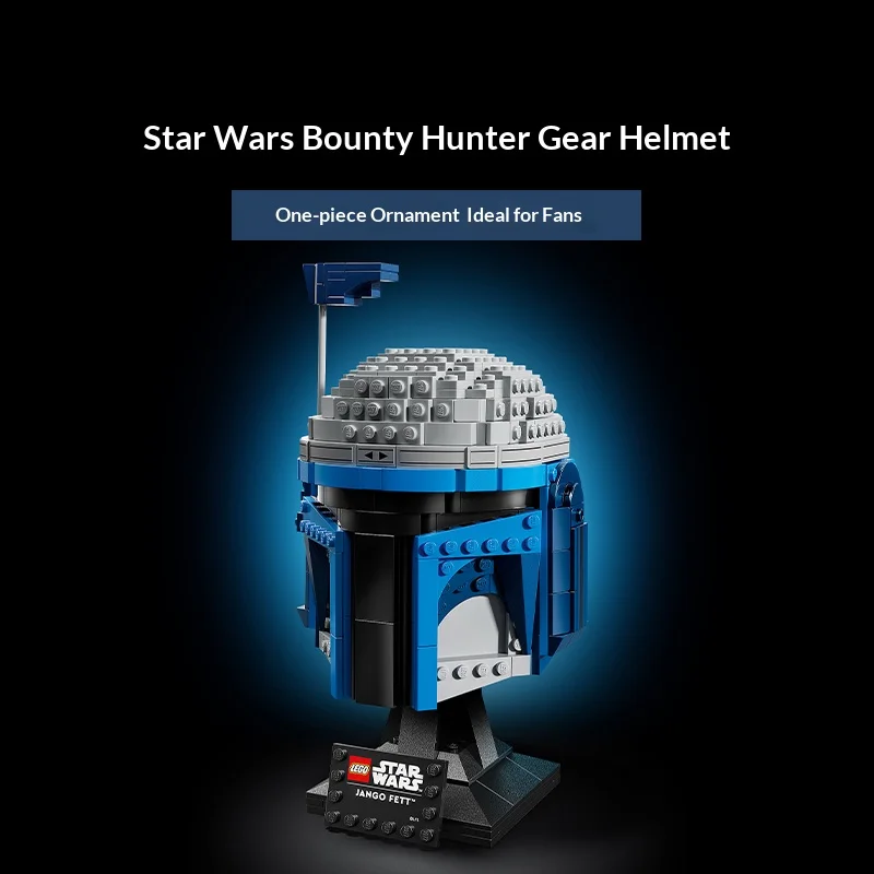 

LEGO Building Blocks Star Wars 75408 Jango Fett Helmet New Toy Boys and Girls Christmas Gifts