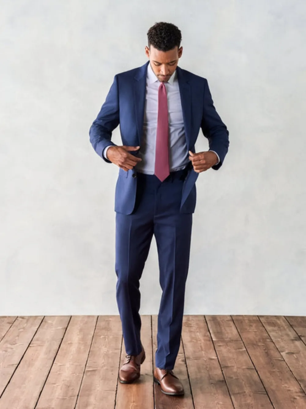 2025 High Quality Navy Blue Men Suit Groom Wedding Single Breasted 3pieces(Jacket+Pants+Vest)  Business Fashion Customized