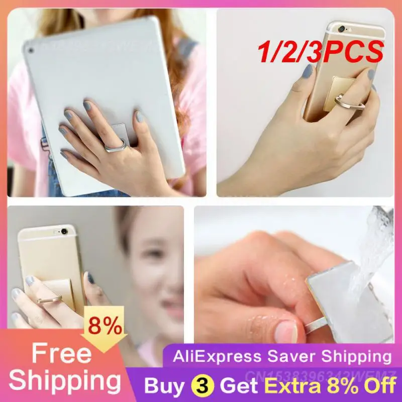 1/2/3PCS Mini Ring Bracket Multi-functional Personality Mobile Phone Bracket Mobile Phone Ring Multi-functional In Common Use