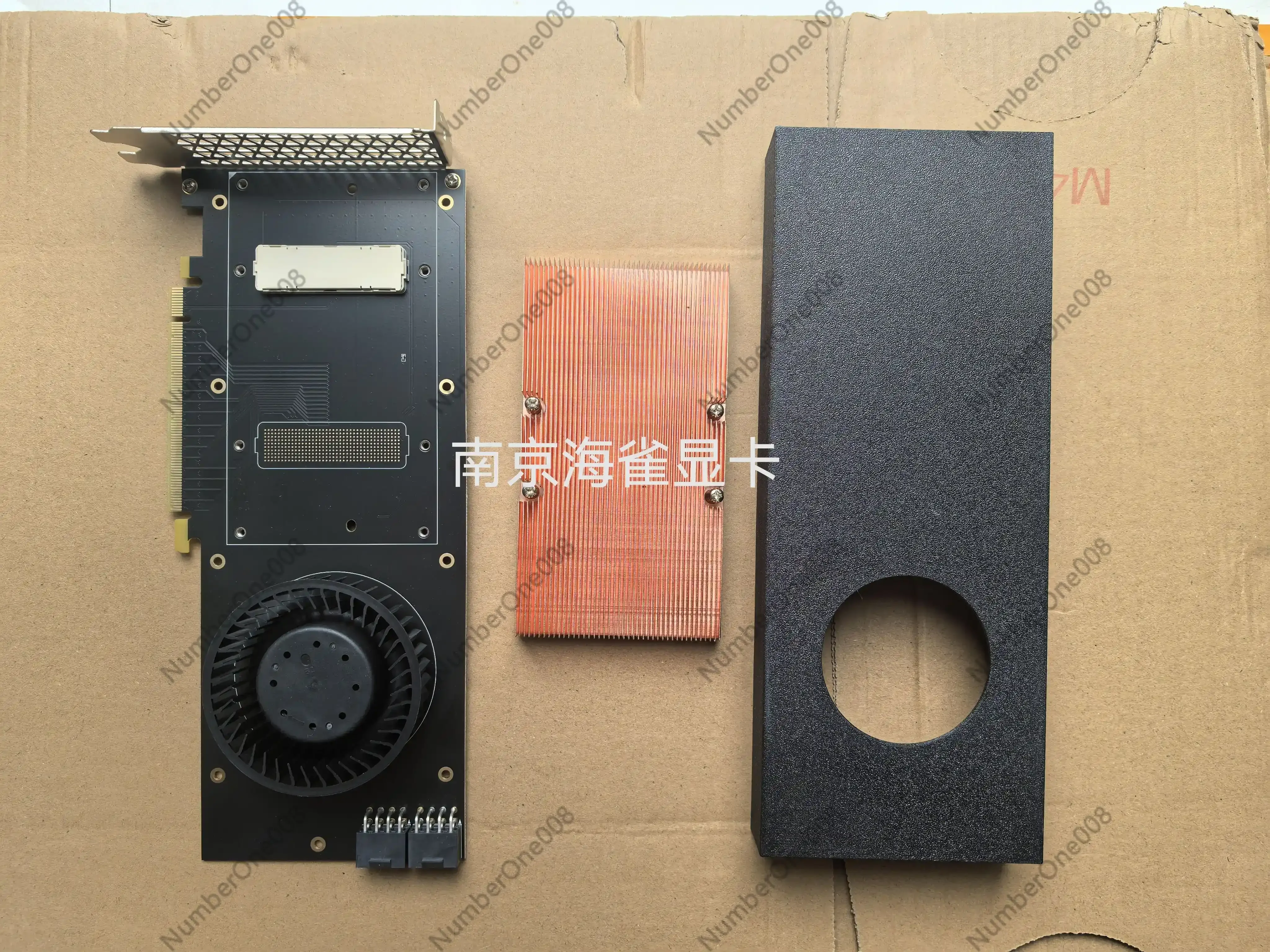 V100 SXM2 32g 16g  copper cooling turbofan  To PCIE Adapter Card to PCIE adapter board pure