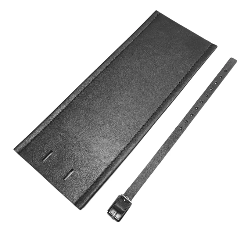 

AB56-Motorcycle-Gas Tank Pad Panel Bib PU Leather For Pre 1999 Models With Split Tank & Square Bottom Dashs