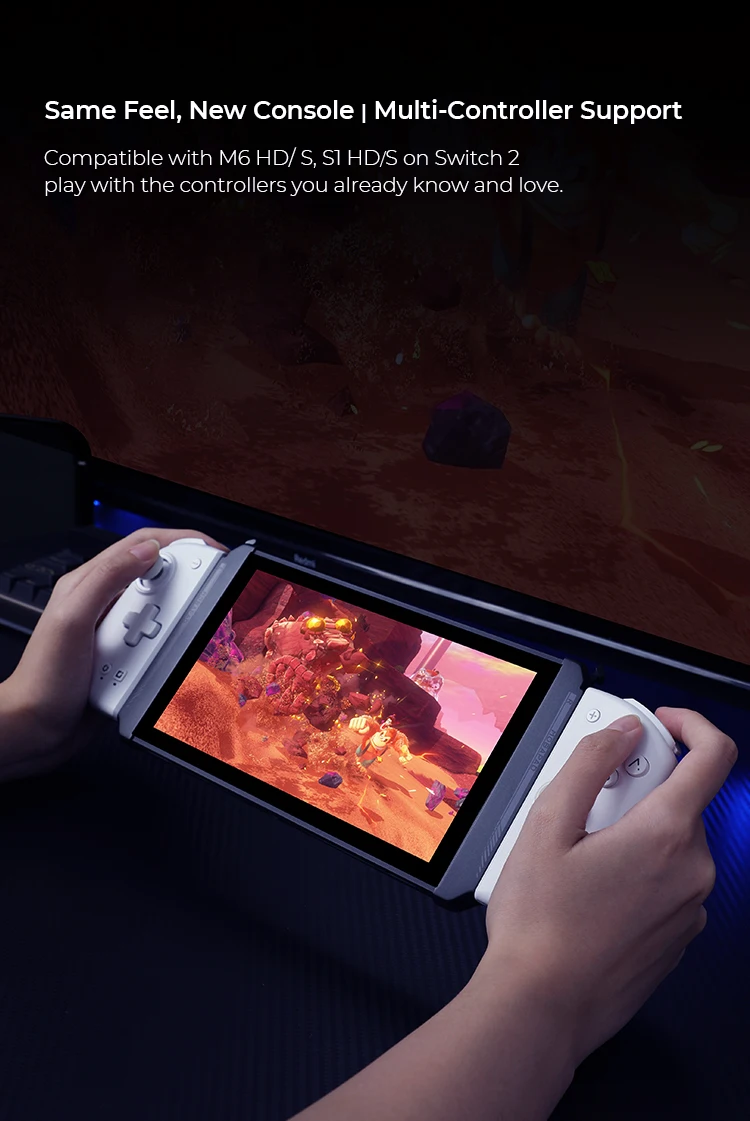 MOBAPAD C70 Сильный магнитный адаптер для Nintendo Switch 1 JoyCon для геймпада M6 S/HD S1 S/HD Контроллер на игровой консоли Switch 2