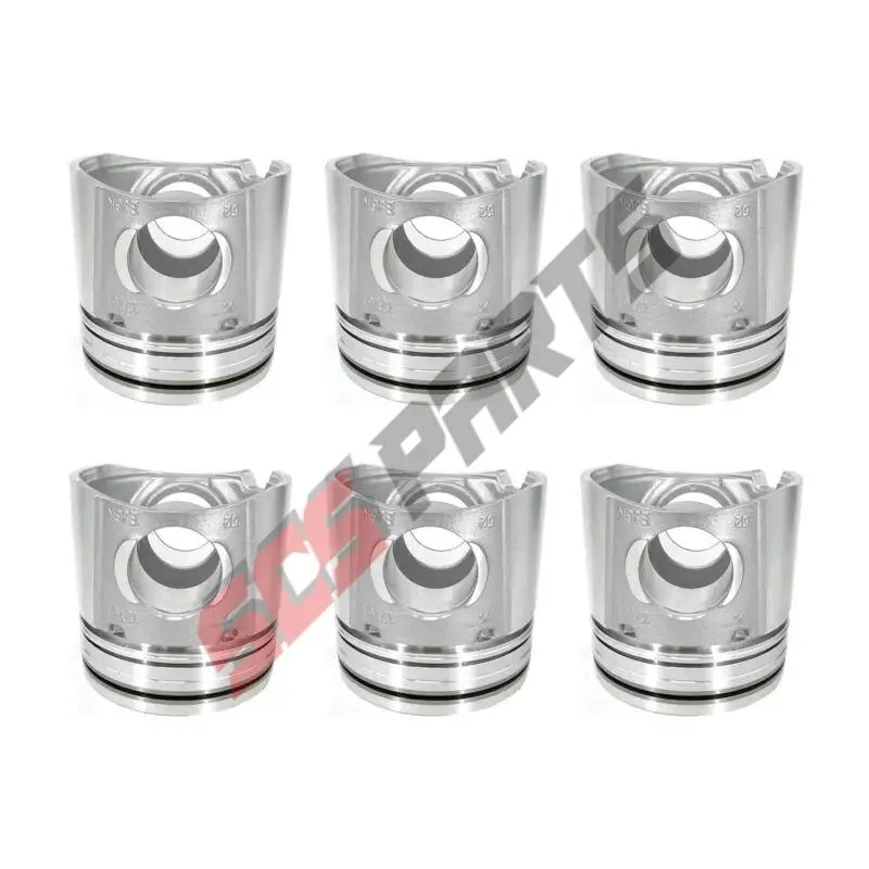 

6шт 4939181 Поршень двигателя для двигателя Cummins ISDe ISBe 6.7 ( 4935932 , 5336105 )