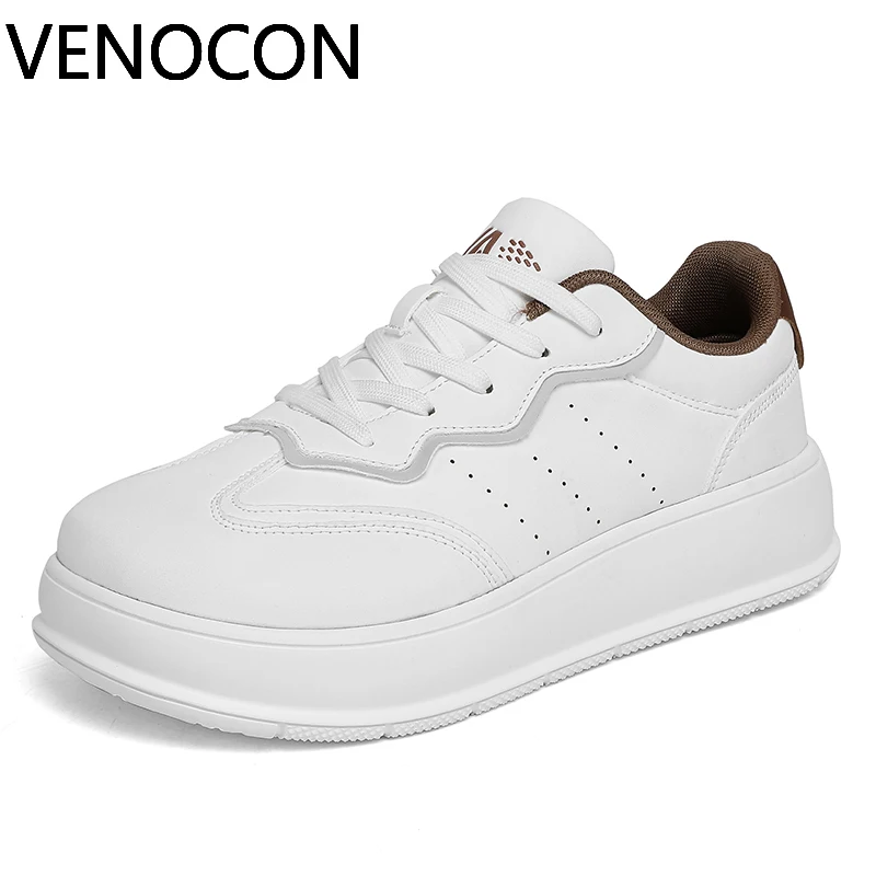 VENOCON Minimalist Wide Toe Box Nose Ball More Stack Height Lightweght Mens Shoes Sneakers Fabric Leather Footwear For Man Women
