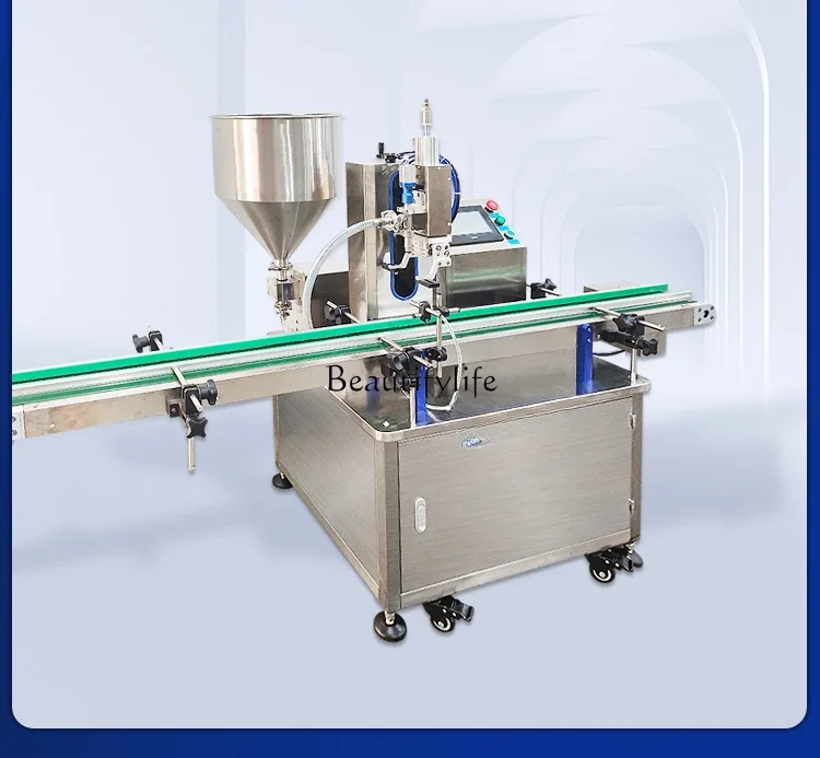 Automatic Servo Magnetic Gear Pump Filling Machine Cream Water Agent Honey Cosmetics Filling