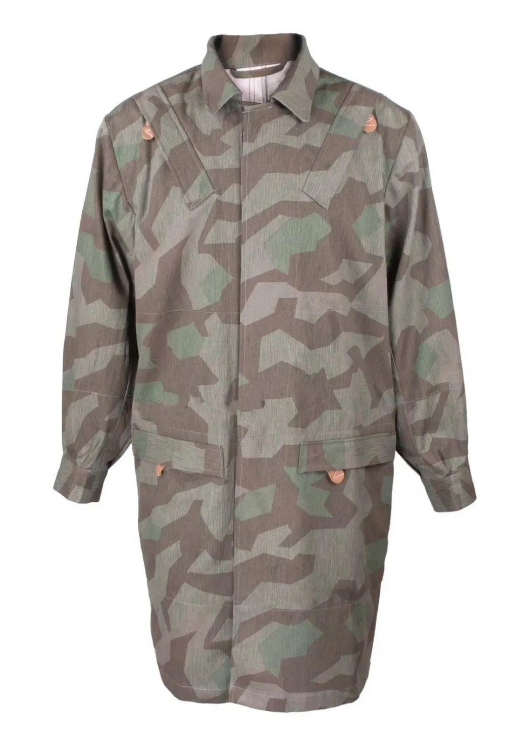 الحرب العالمية الثانية الألمانية النخبة المظلي FALLSCHIRMJAEGER سبلينتر كامو سموك الزي العسكري جمع إعادة تمثيل الحرب