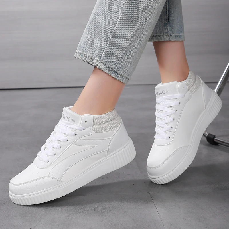 

2024 NEW Womens High-quality Shoes Autumn and Winter New Air Force One High-top Comfortable Casual Breathable Sneakers Loafer