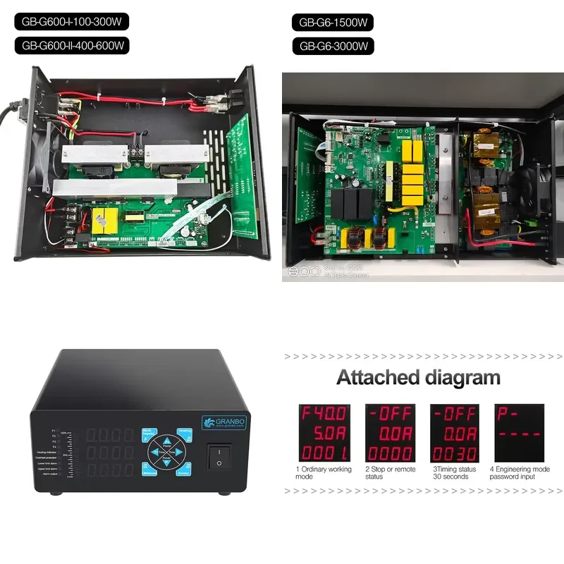 New Home Application Ultrasonic Washer Power Module Ultrasonic Cleaning Vibrator Generator PCB Circuit Frequency Board 28K