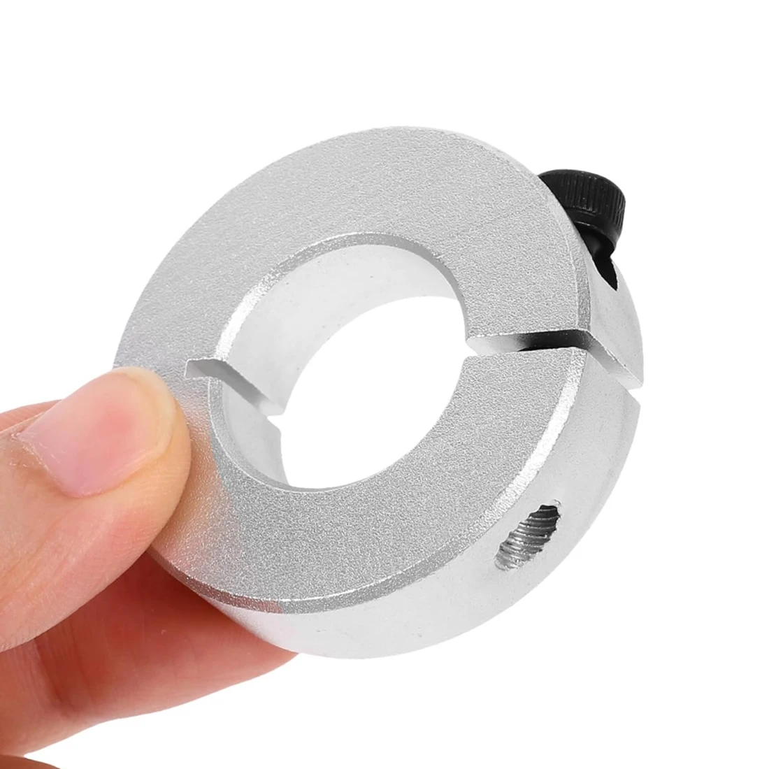 Afbeelding 6: 1 Stuks As Kraag Borgring Stop Schroef Type Borgring As Retainer Locator Aluminium Met Schroeven Diameter 3-100mm