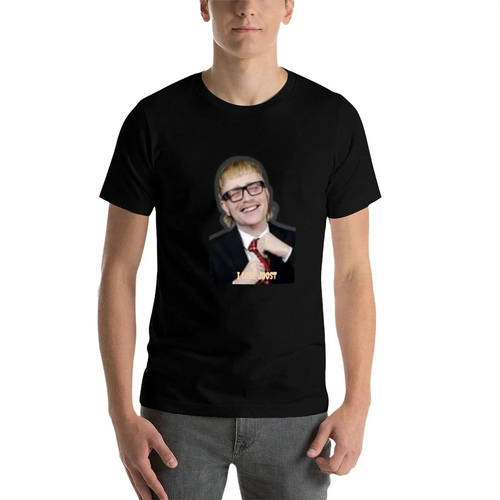 Joost Klein.I live joost klein.Heart.Eurovision 2024 Art design.Merch T-Shirt vintage t shirts summer tops Short sleeve tee men image 4