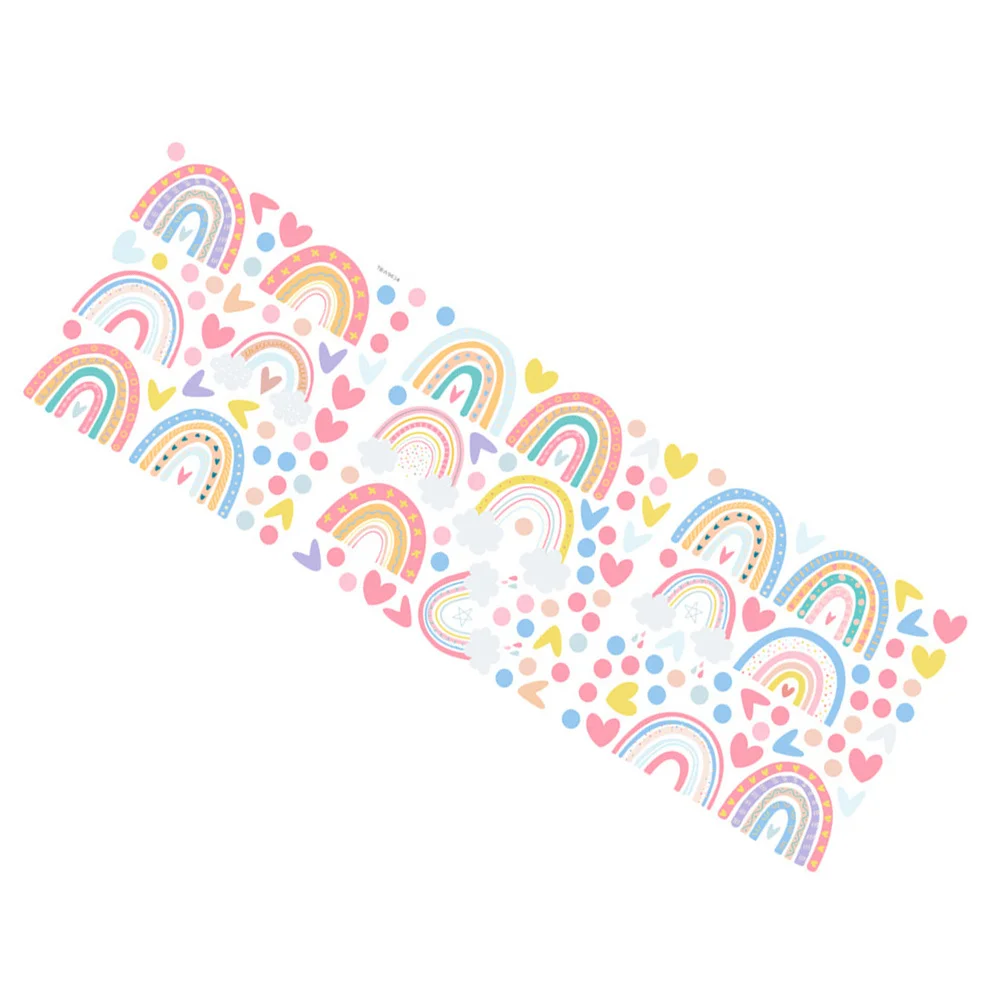 

Heart Dot Wall Sticker Removable Pvc Decal For Room Nursery Decorative Wall Art Living Room Bedroom Office Home