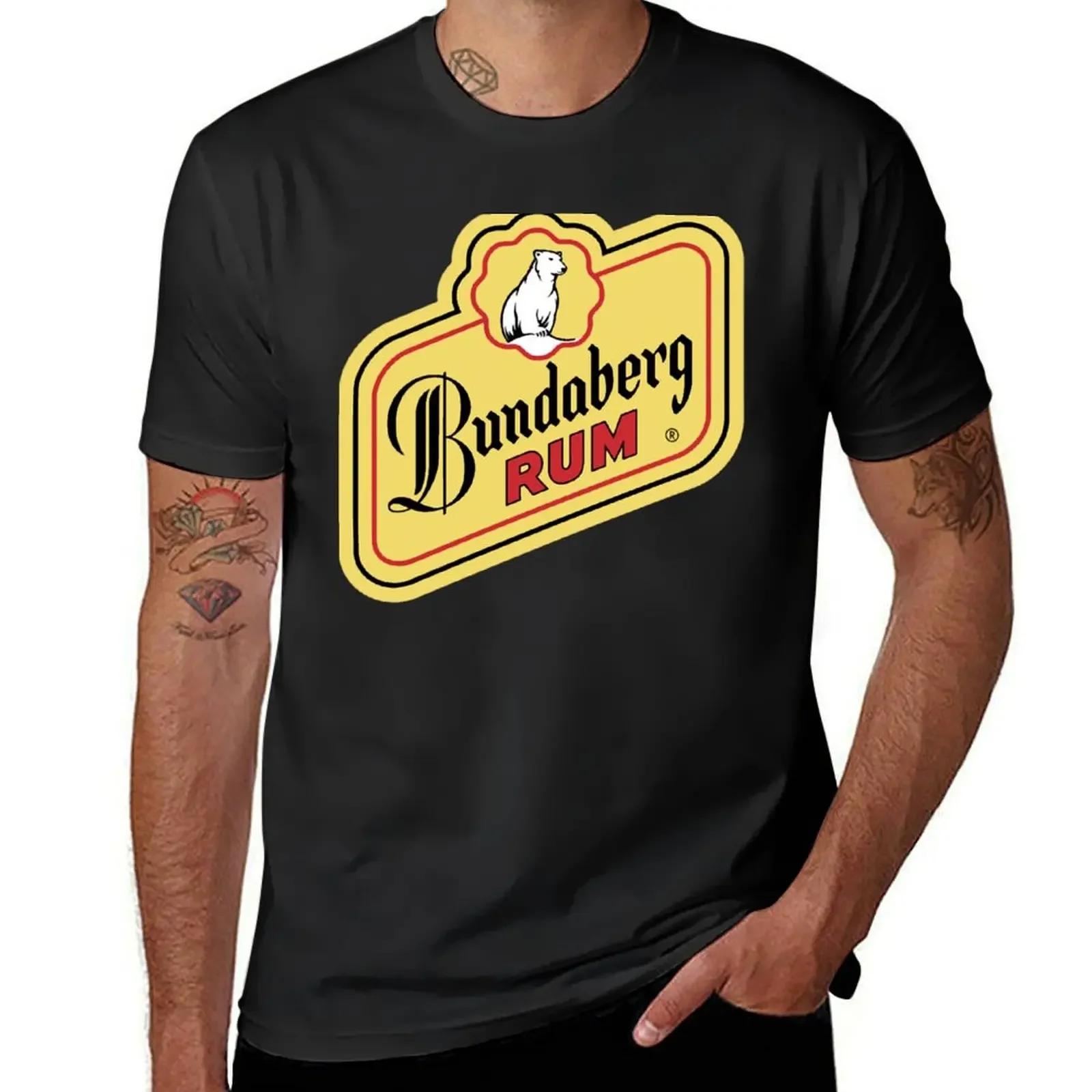 BEST SELLER bundaberg rum logo T-Shirt oversize t-shirts man valentines clothes hippie clothes mens designer t shirt