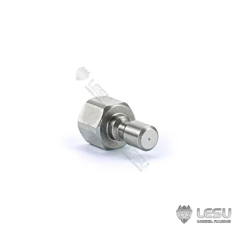 LESU Precision Chrome-plated Copper High Pressure Quick Disconnect Converter Nozzle, Hydraulic Quick Joint for RC Model Modifica