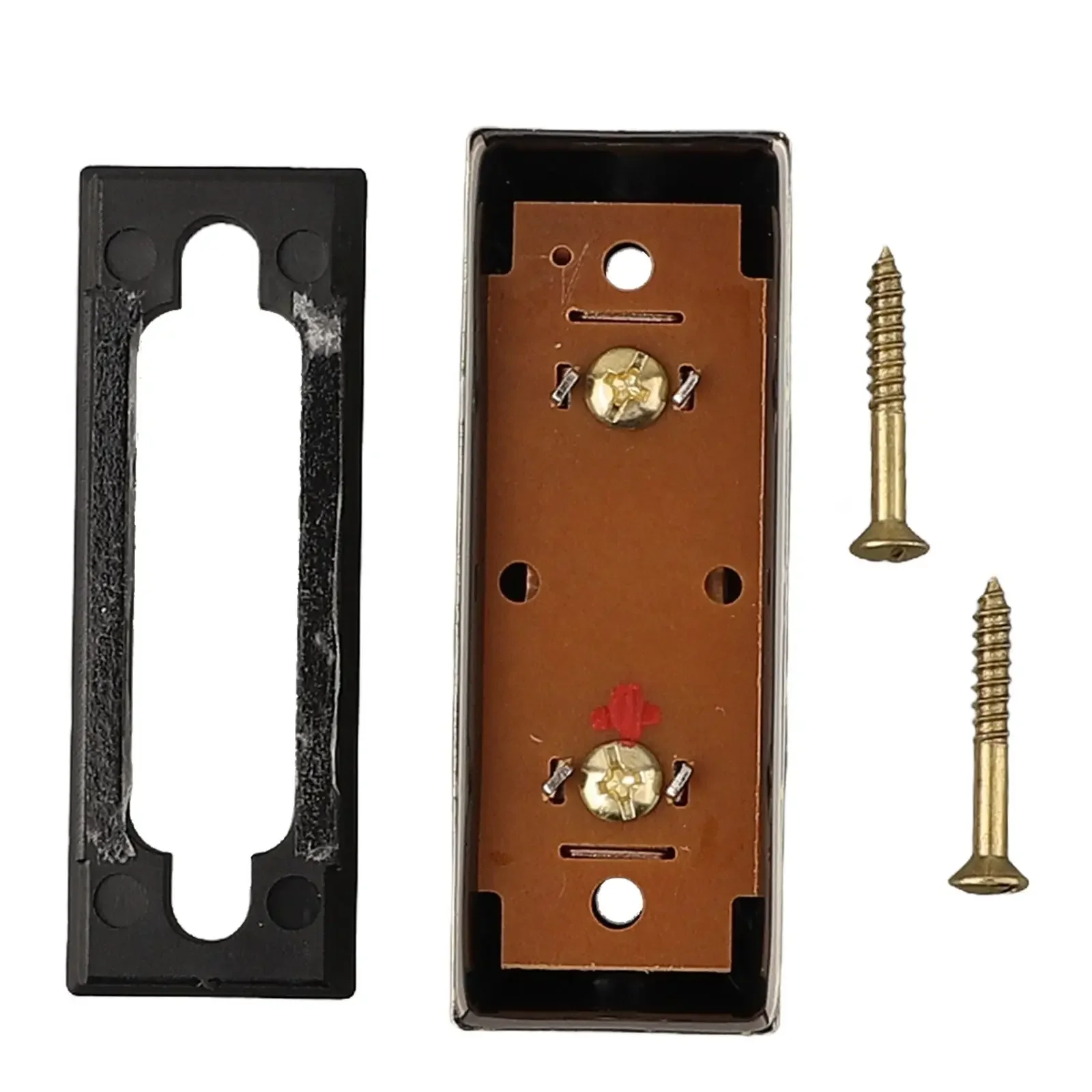 3.07x1.14x1.1 Inches Doorbell Button Button Sturdy Switch Antique Doorbell Push Button Lighted Metal Door Bell