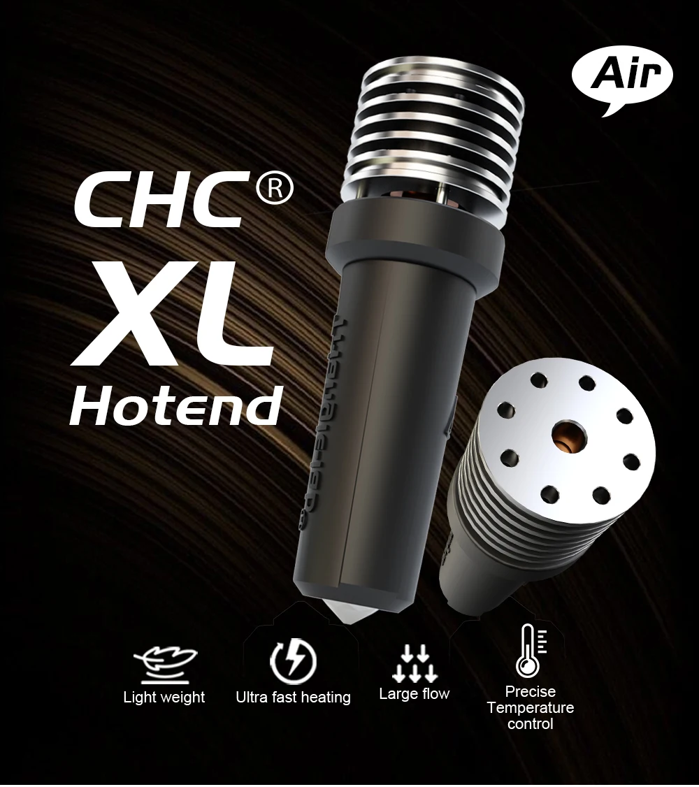 Trianglelab CHC XL HOTEND Hochleistungs-Hochdurchfluss-Hochgeschwindigkeits-Verschleißfester FDM-Hotend Kompatibel mit Carbon Fiber VORON 3D – Detail 1