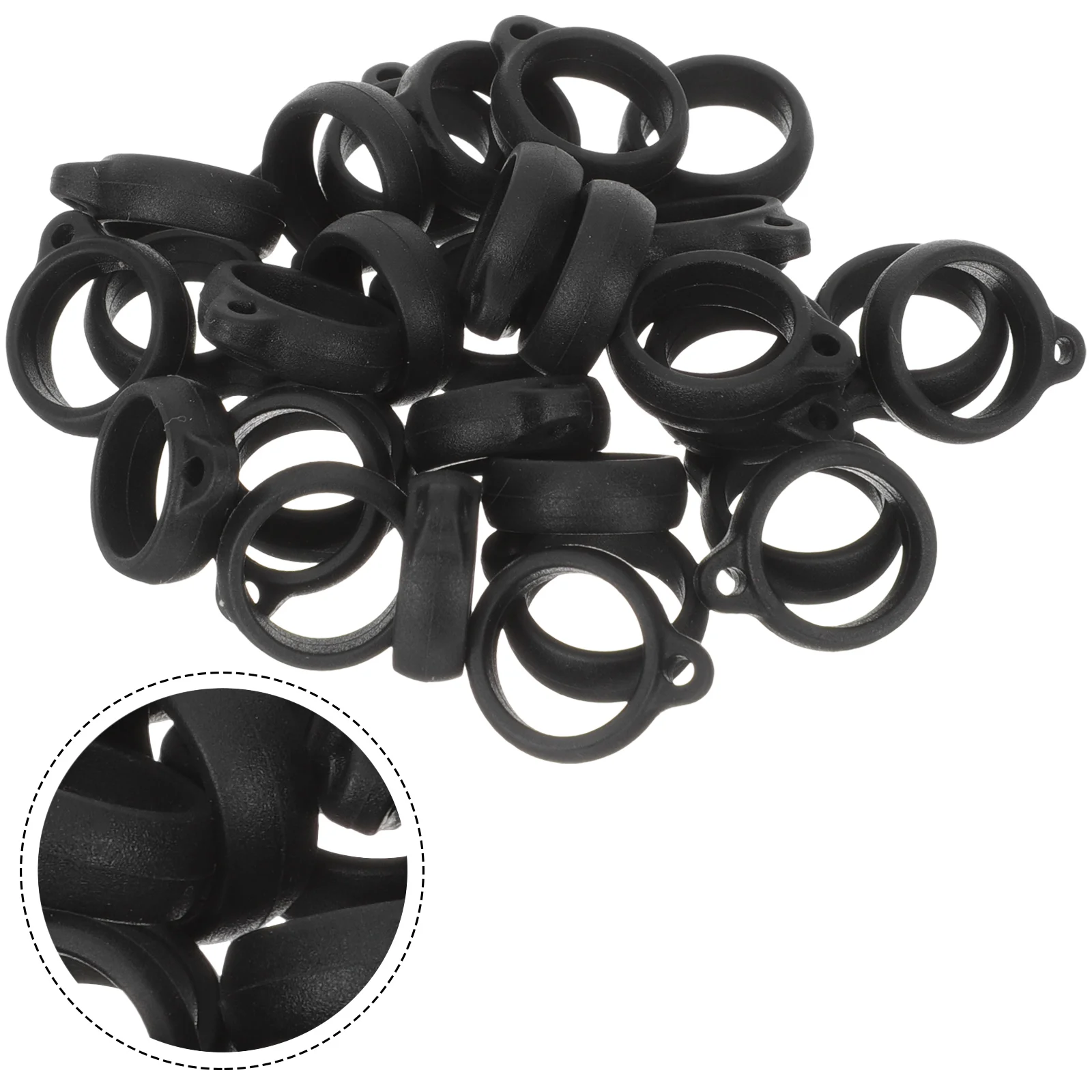 50 Pcs Adjustable Phone Hanging Ropes Ring Suspension Cell Lanyards Rings Man Thread Wrist