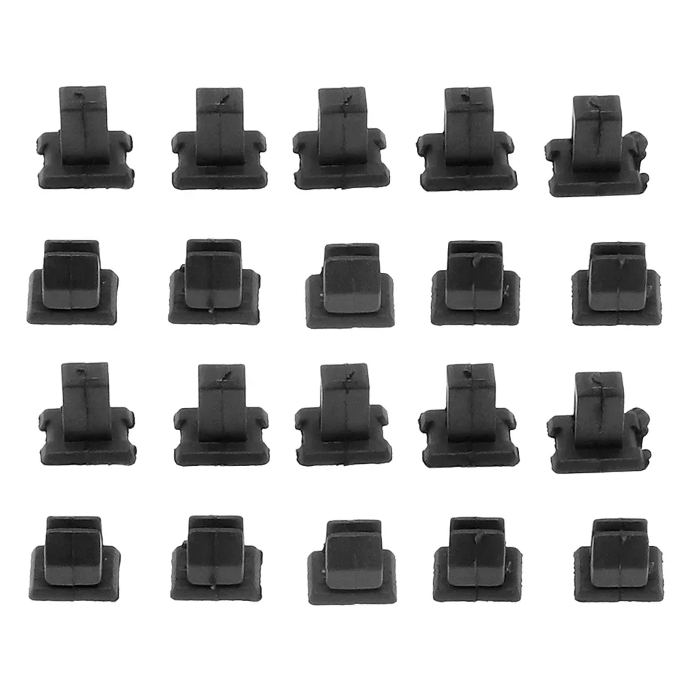 Auto Fasteners Boot Trim Clips A12499007921 Black Nylon&Rubber Rivets Interior Accessories For Mercedes CLK CLS SL SLK