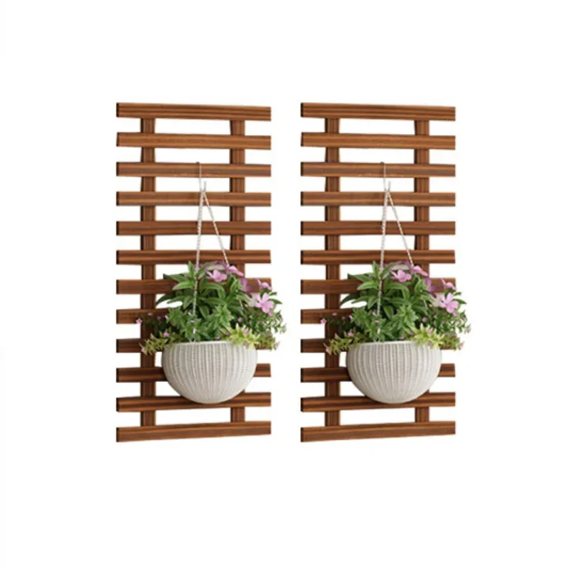 Indoor Gardening Hanging Plant ShelvesBalcony Solid Wood Multi-layer Storage RackSpace-saving Shelf Decoration New Arrivals