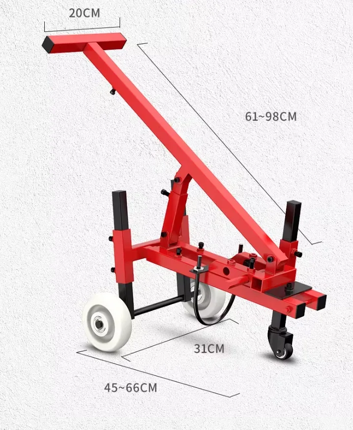 1PC Multi Machine Slotting Machine Bracket, Hand Push Frame, Ground Frame, Water and Electricity Installation