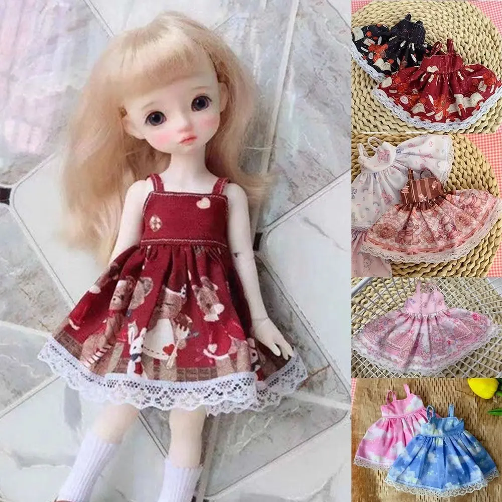Vêtements élégants pour poupée faite à la main, Mini robes décontractées en dentelle, accessoires de bricolage à la mode pour poupées 1/6 BJD 30cm